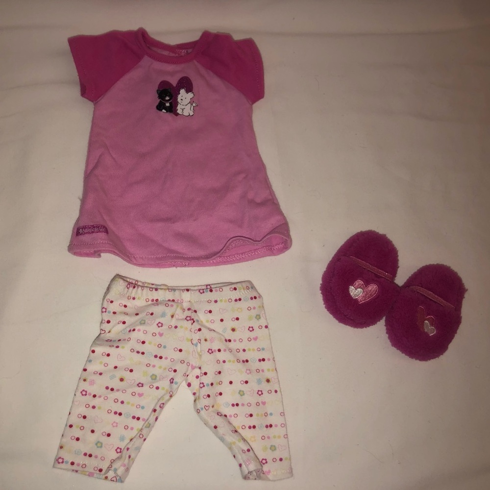 American Girl Doll I Love Pets Pajamas